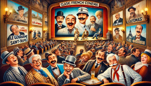 Французький гумор на віки: Неперевершені старі французькі комедії 🎭
